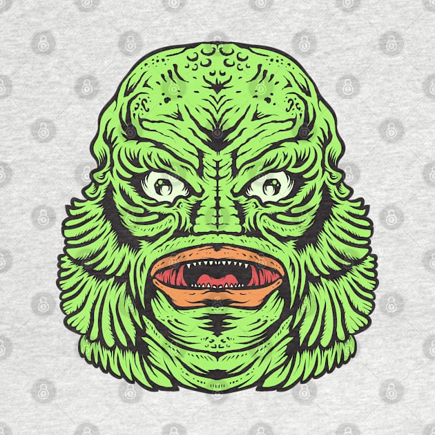 Creature From The Black Lagoon by haloakuadit